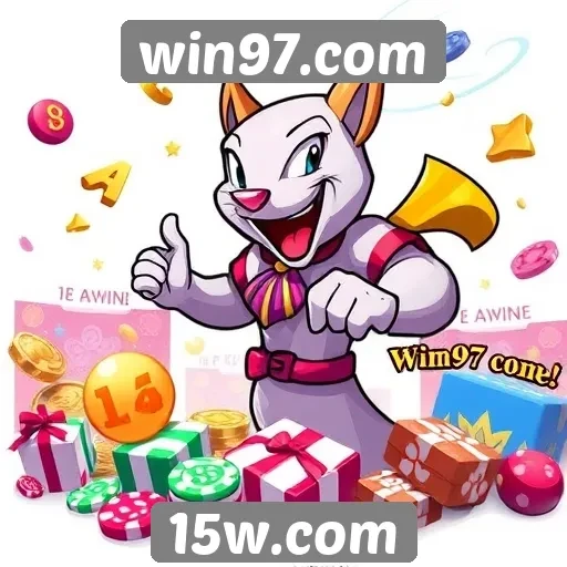 Variedade de jogos disponíveis em win97.com